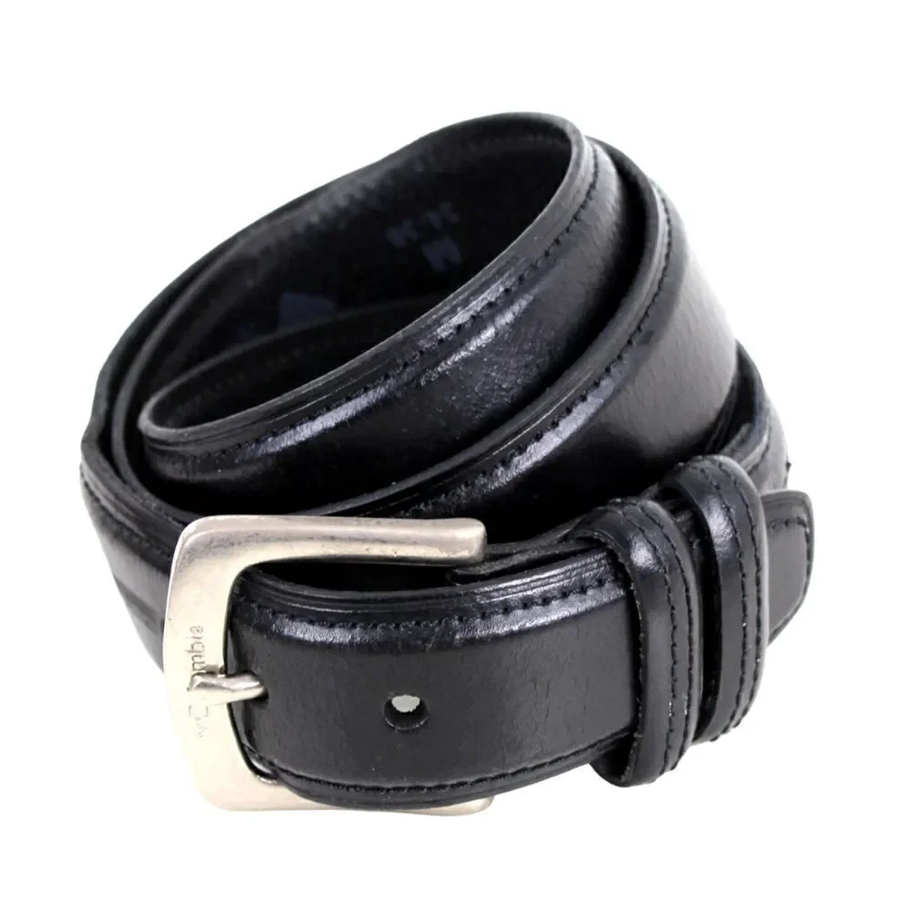 Columbia BLACK GENUINE LEATHER 1 3/8